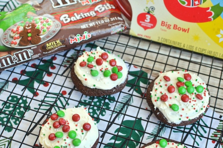 Holiday recipes with Glad and M&Ms at Target