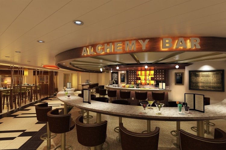  carnival vista Alchemy bar