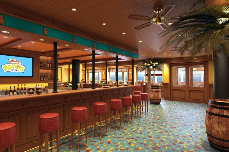  carnival vista RedFrog Pub