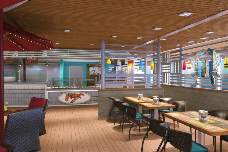  carnival vista SeaFood Shack