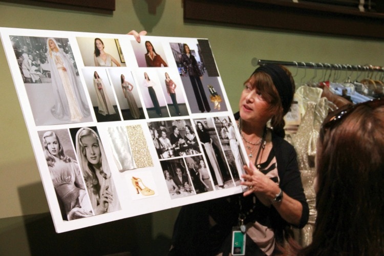 Gigi Melton holds idea board