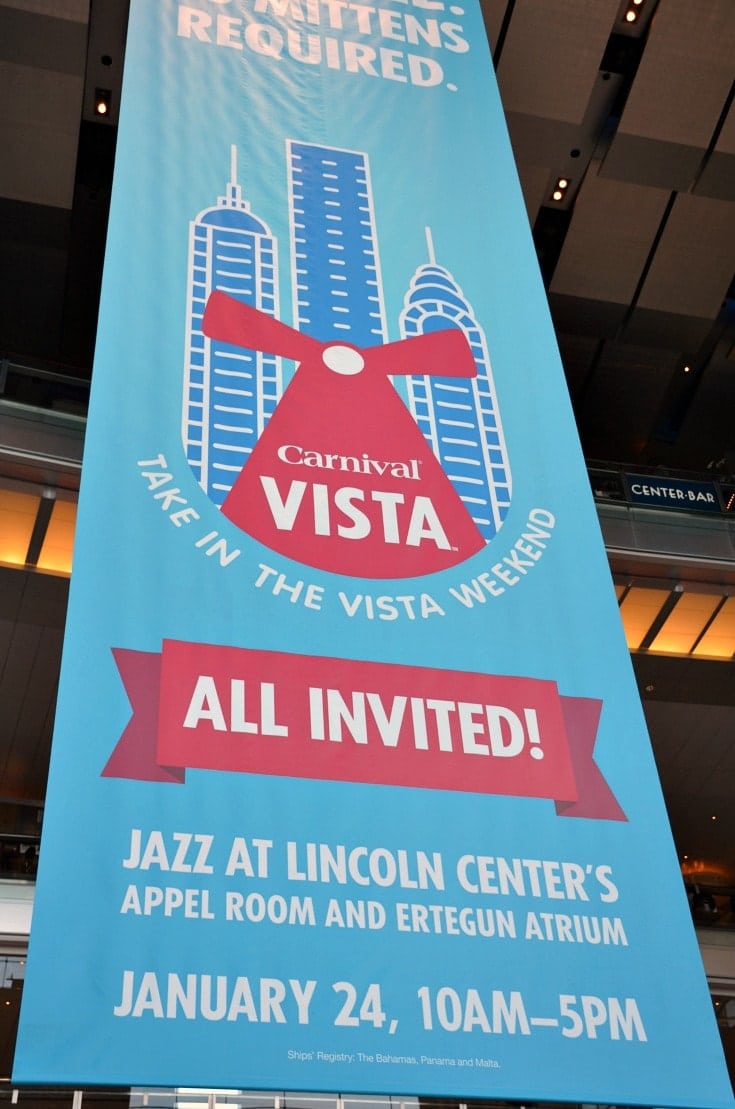 carnival vista lincoln center