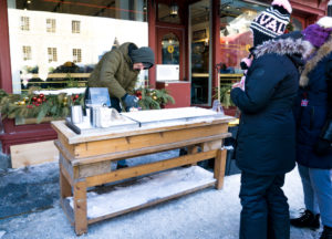 quebec city maple taffy