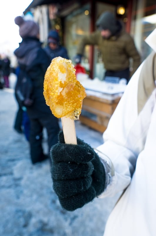 sugar shack maple taffy