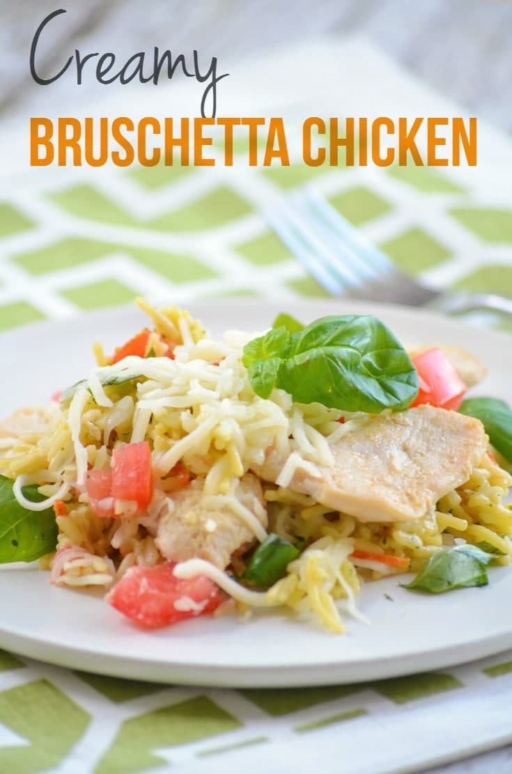 Creamy Bruschetta Chicken Recipe