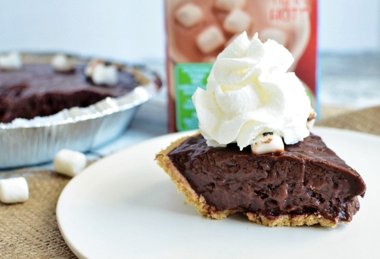 No-Bake S'mores Pudding Pie Recipe