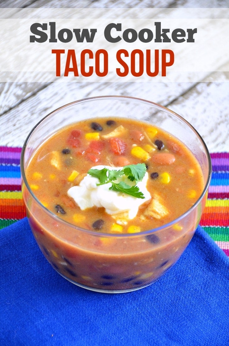 crock pot taco soup