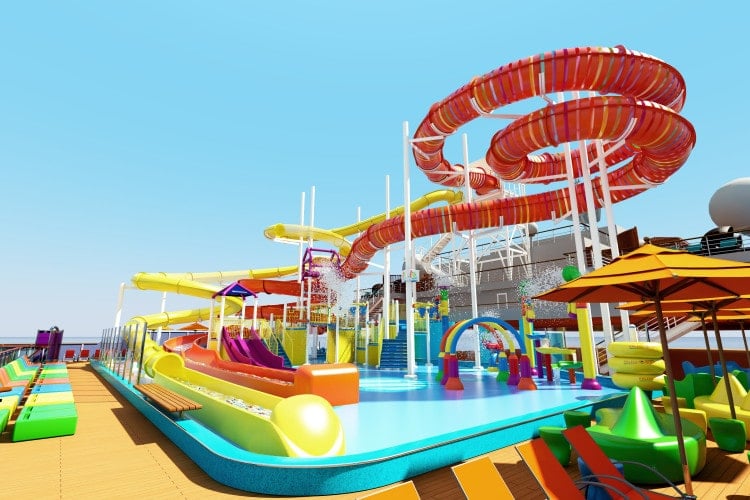 carnival vista waterslide