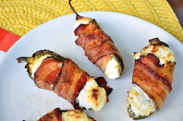 Bacon Wrapped Jalapeno Poppers