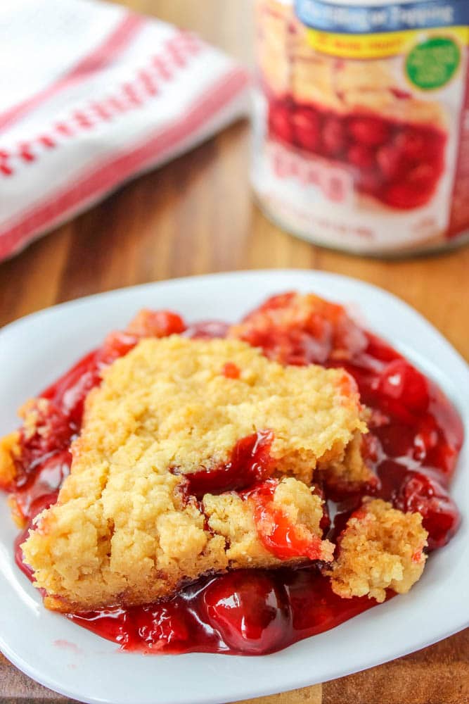 crock pot dump cake | cherry dump cake recipe