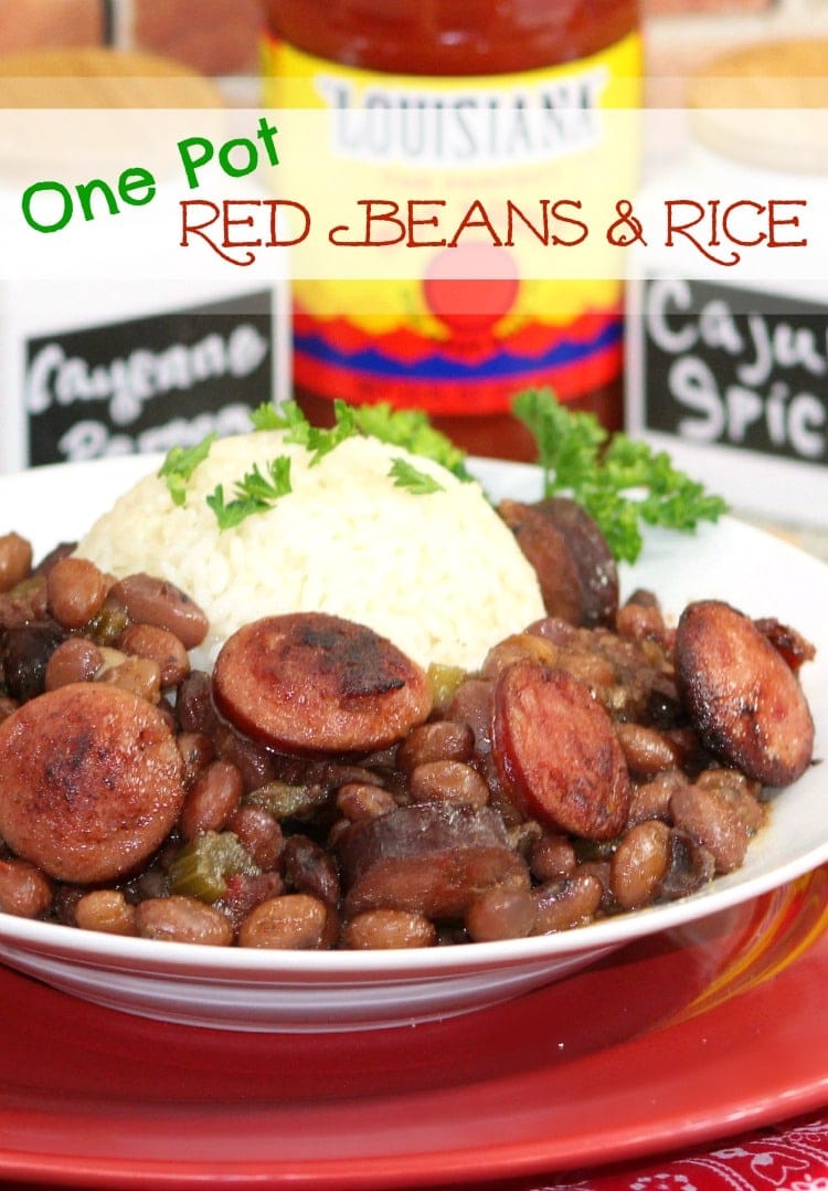 one pot red beans and rice recipe