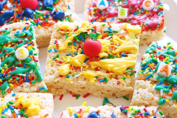 back to school rice krispies treats recipe