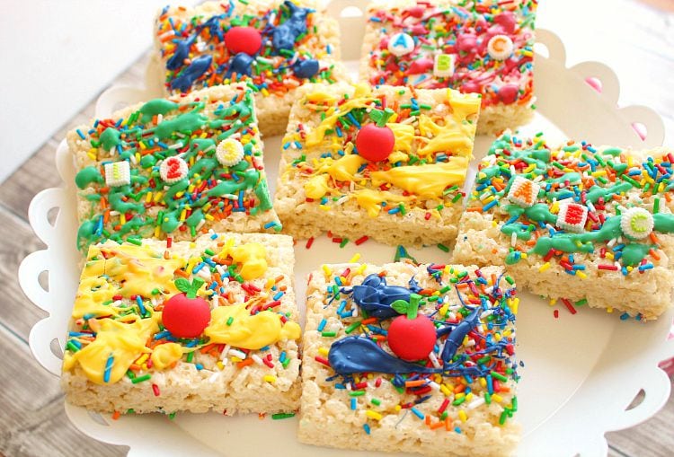 ABC Rice Krispies Treats