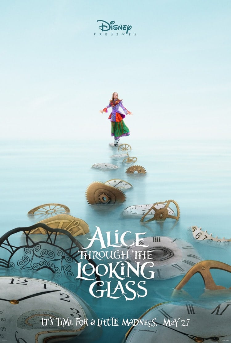 alice through the looking glass poster