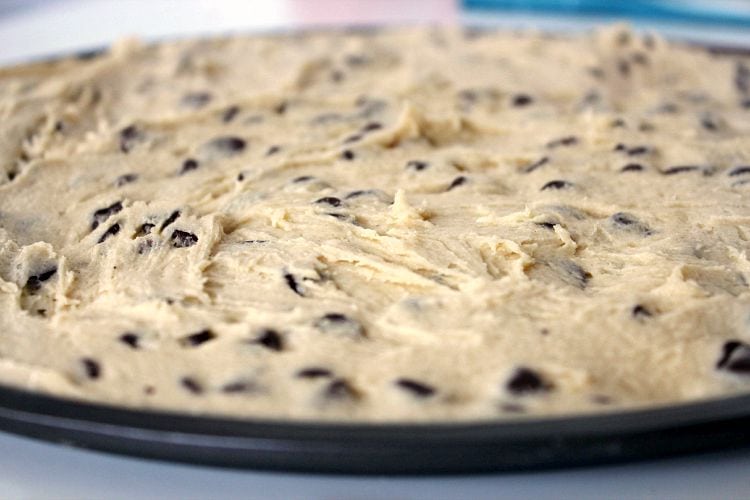 chocolate chip cookie cake recipe