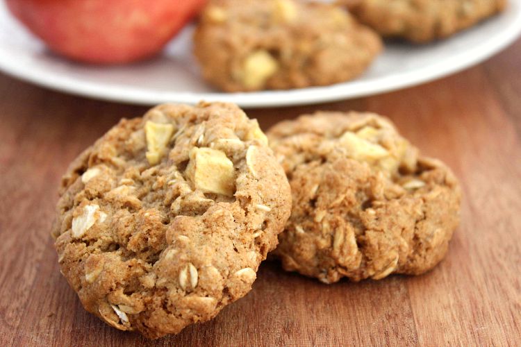 cinnamon apple oatmeal cookies recipe