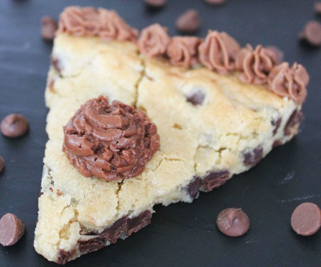 chocolate chip cookie cake recipe