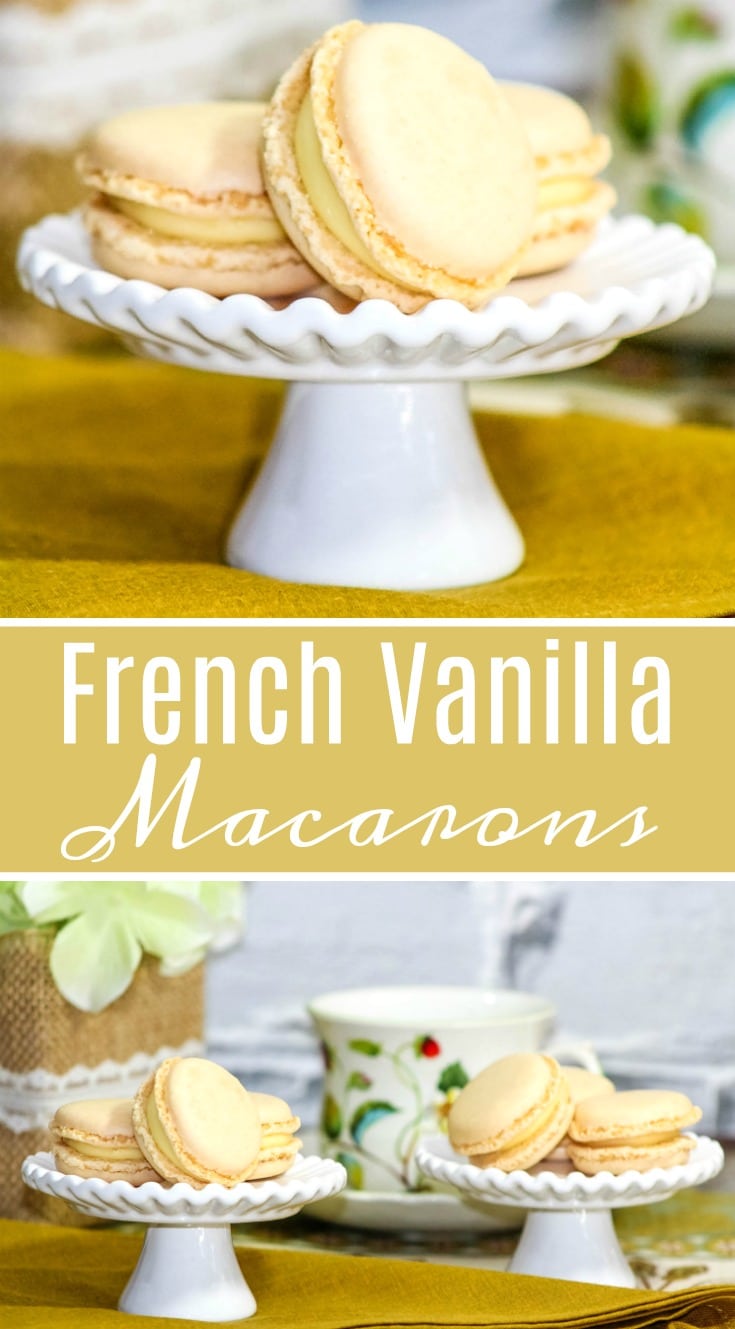 Homemade French Vanilla Macarons Recipe