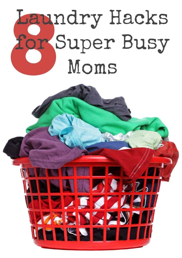 laundry hacks for busy moms