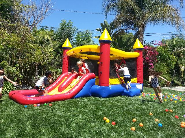 bounce house