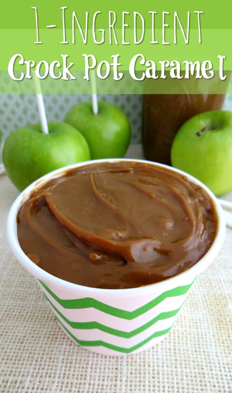 1-ingredient crock pot caramel recipe