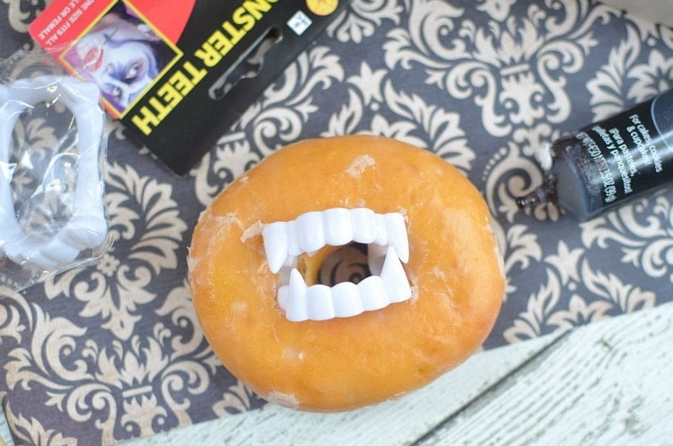 dracula donut teeth