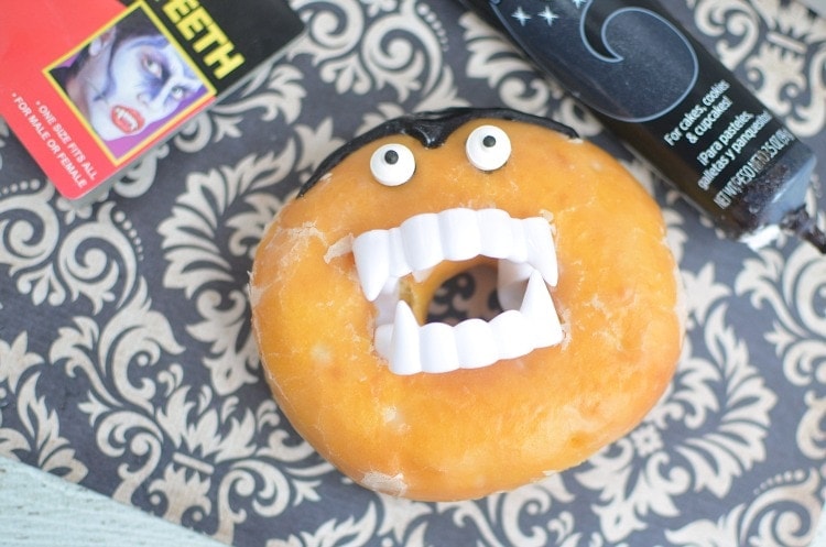 easy vampire donuts for halloween