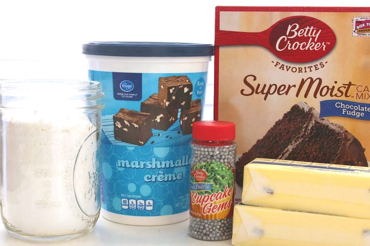 halloween ghost cupcakes ingredients