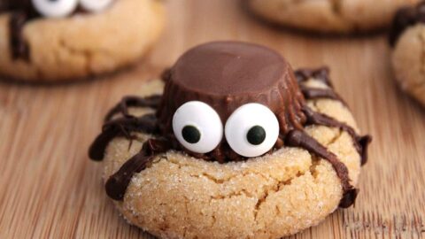 peanut butter spider cookies recipe