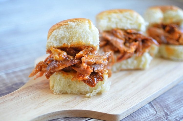 bbq pork sliders