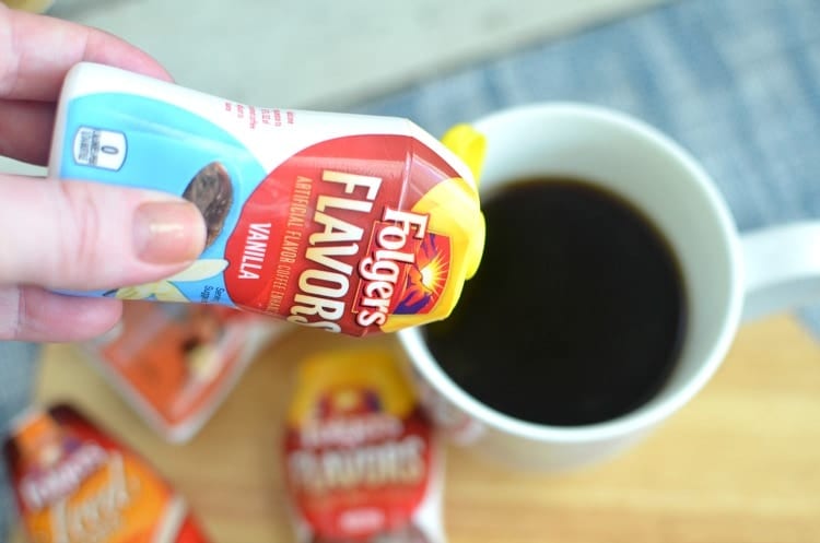 folgers flavors vanilla
