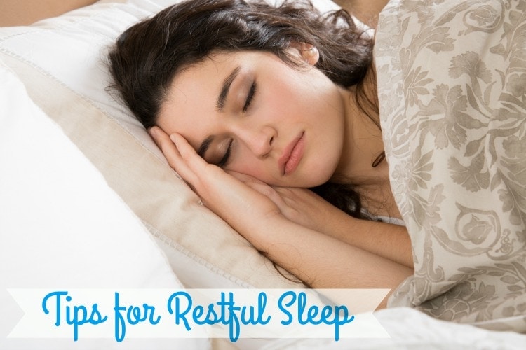 tips for restful sleep