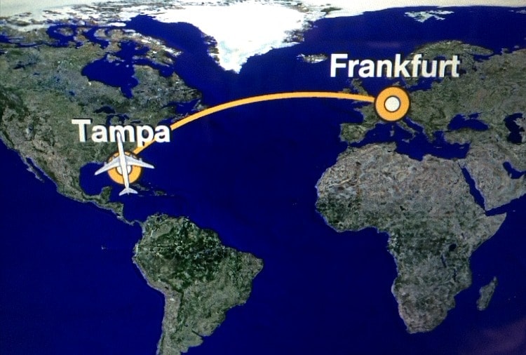 lufthansa tampa to frankfurt