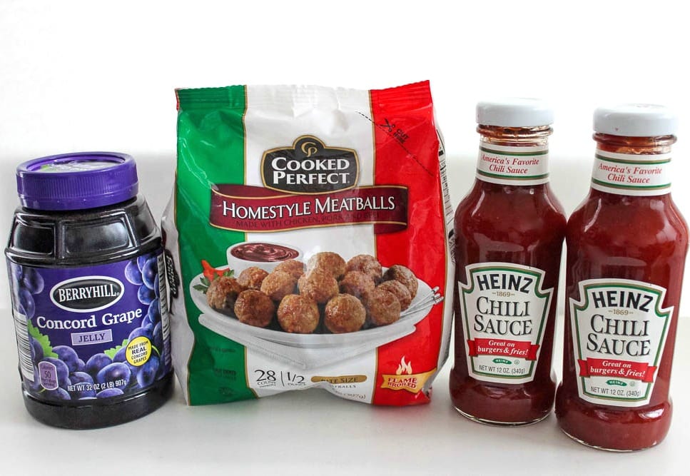 crock pot grape jelly meatballs recipe