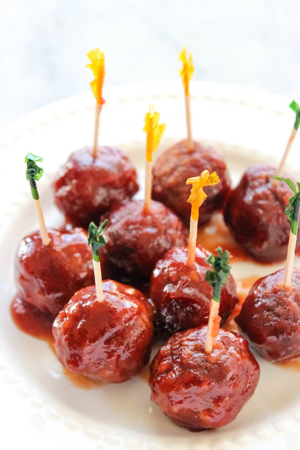 Slow Cooker Party Meatballs Recipe AKA Grape Jelly Meatballs