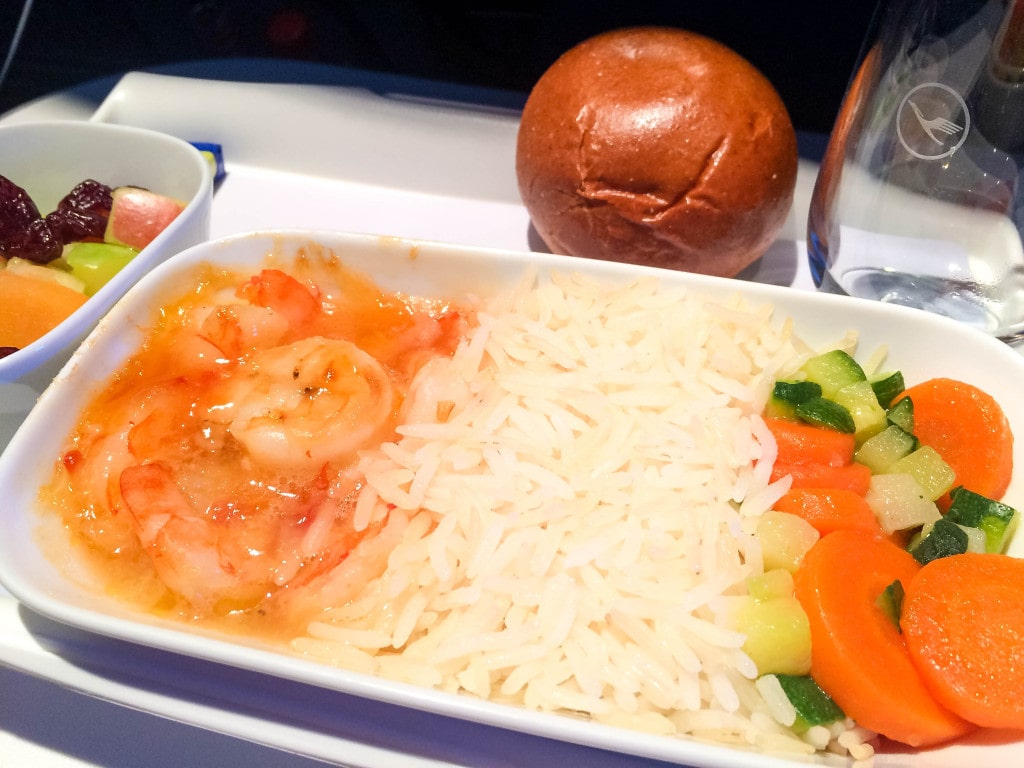 lufthansa premium economy food