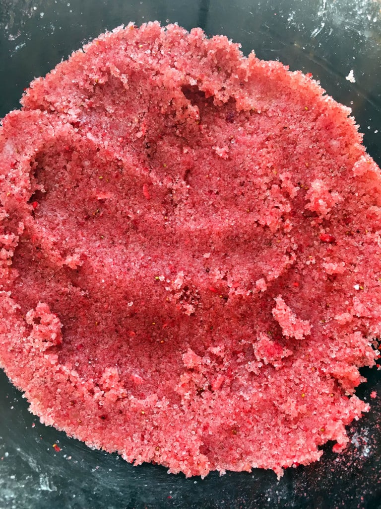 homemade strawberry sugar scrub recipe