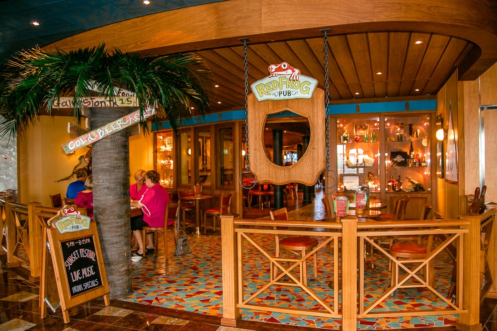 Carnival Magic upgrades redfrog