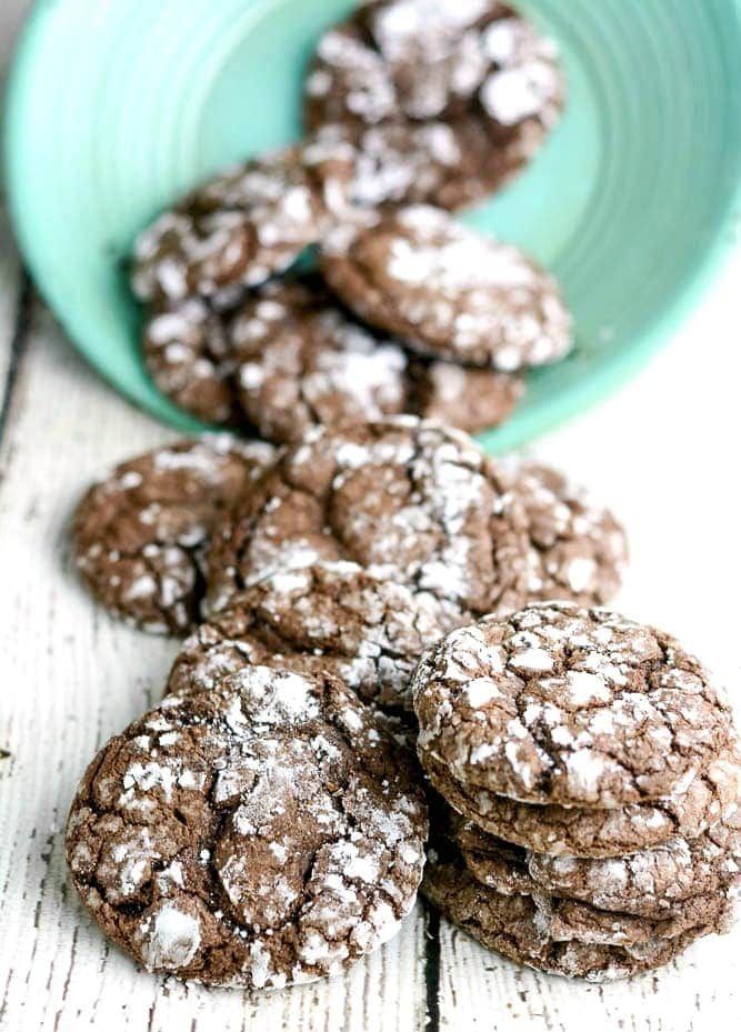 chocolate crinkle cookies recipe