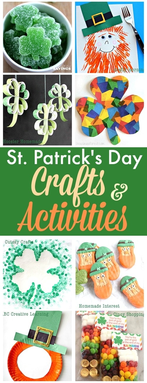 st. Patrick's day crafts & activities