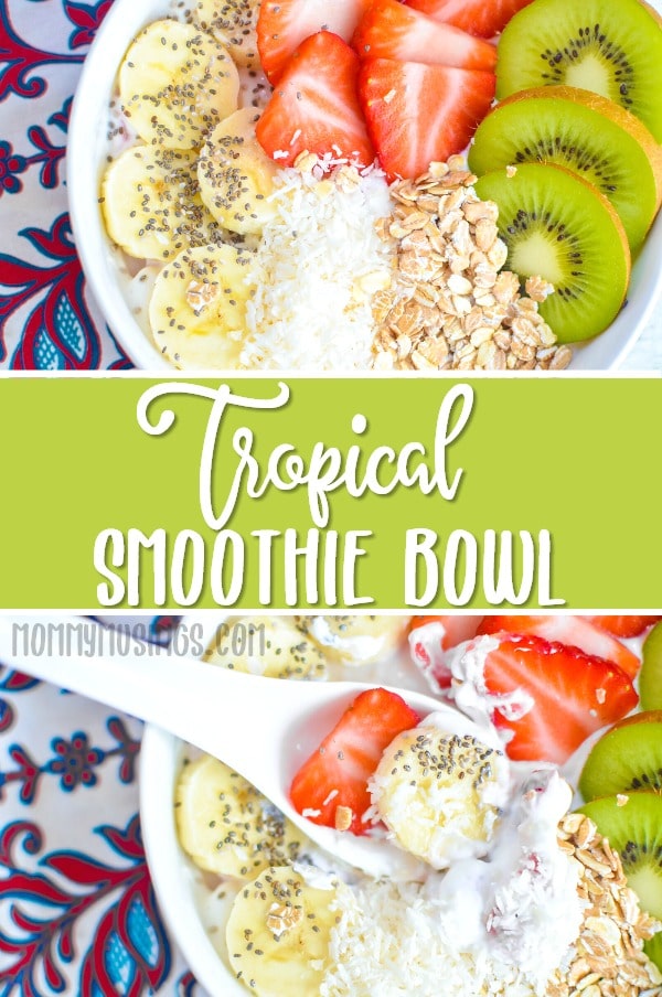 tropical smoothie bowl recipe