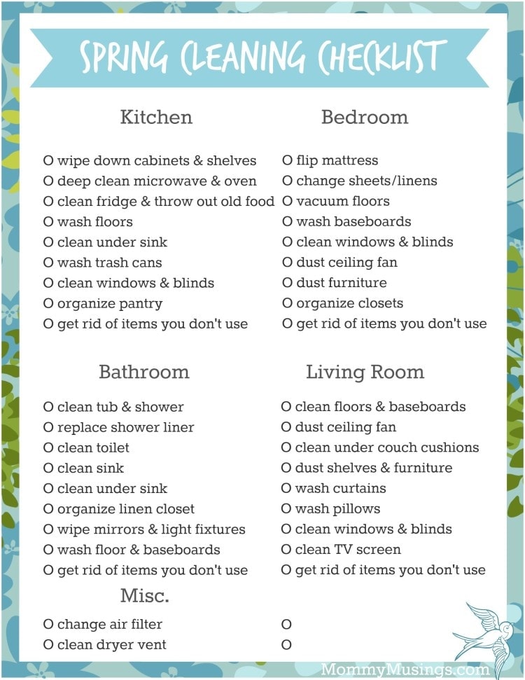 free-printable-spring-cleaning-checklist