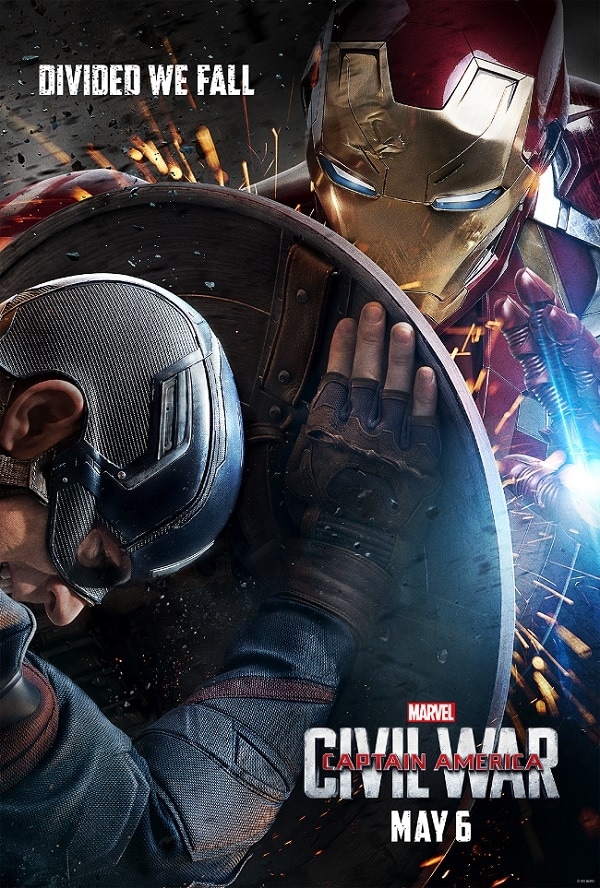 captain america civil war divide