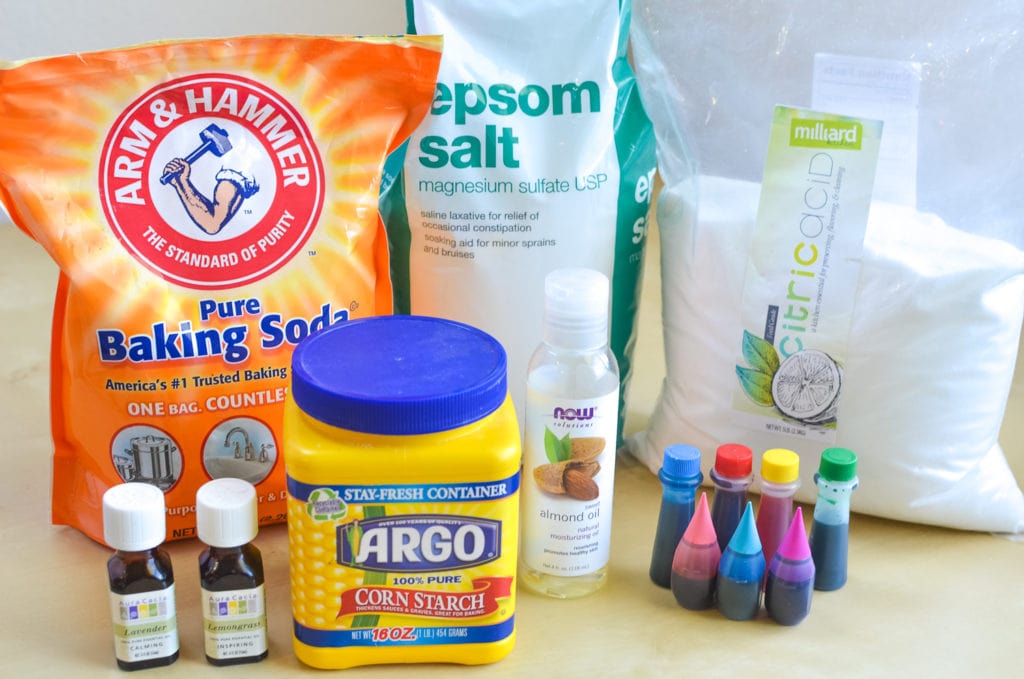 bath bomb ingredients