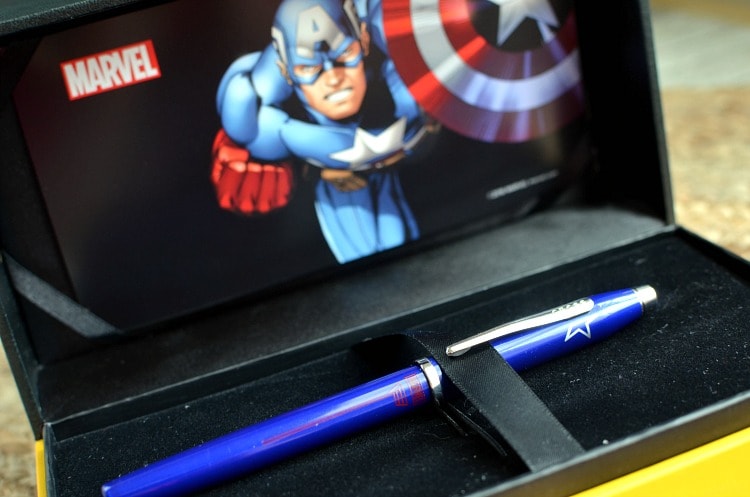 captain america cross pen