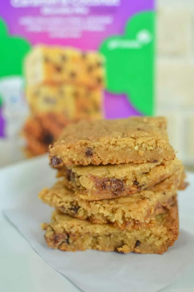 Pillsbury Girl Scouts Baking Mixes samoas blondie