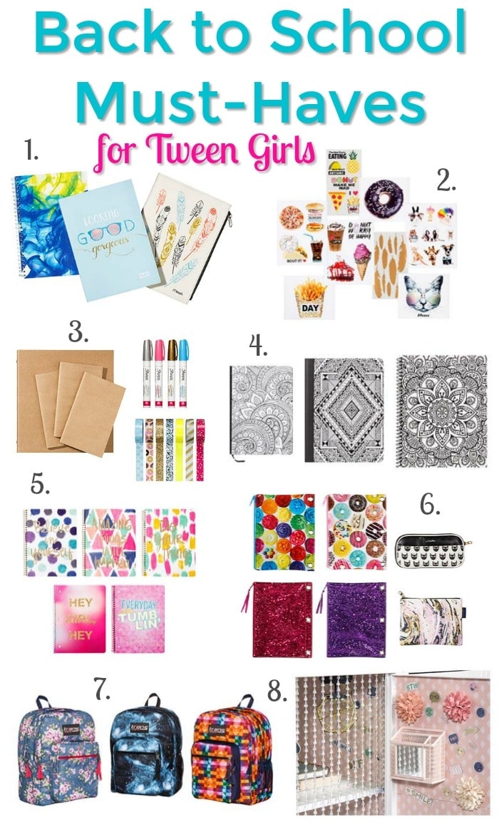 back to school must-haves for tween girls at target