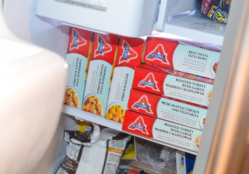 atkins frozen meals