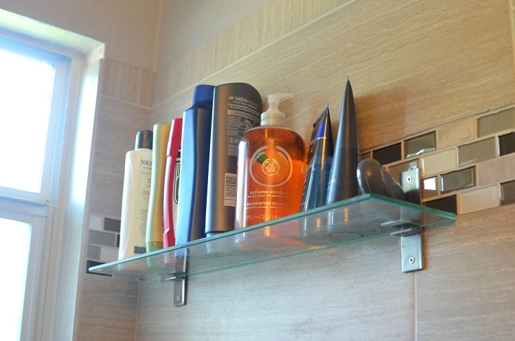 GRUNDTAL shower shelf