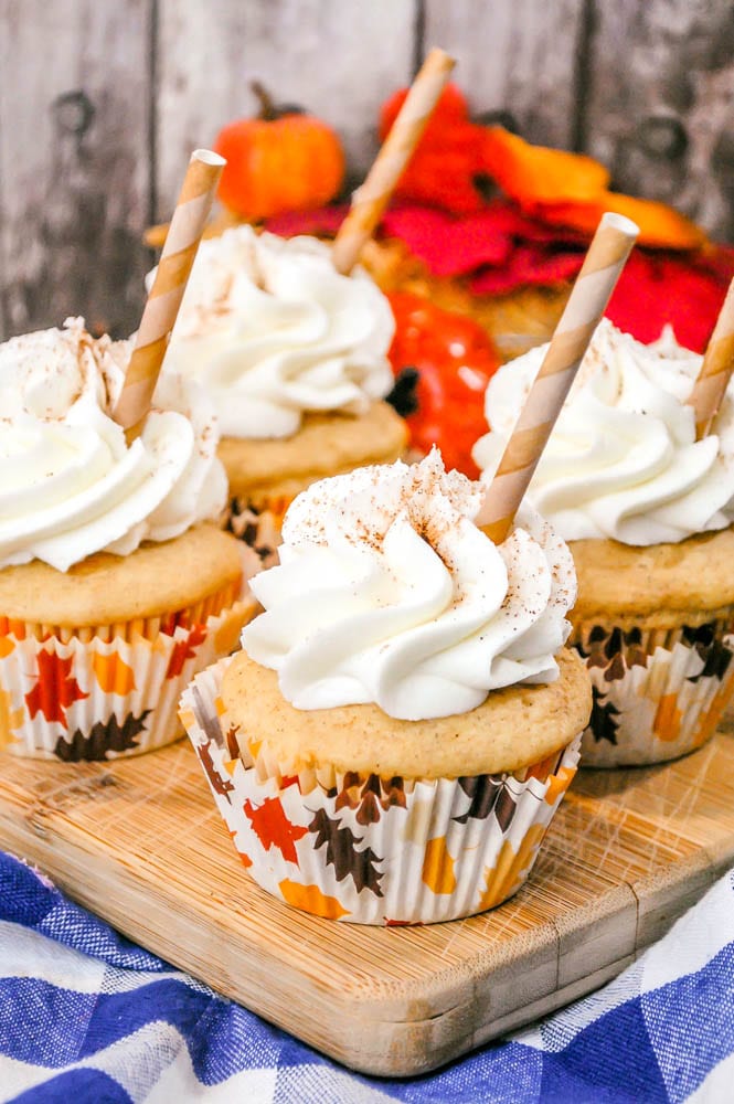 Pumpkin Spice Latte Cupcakes Recipe